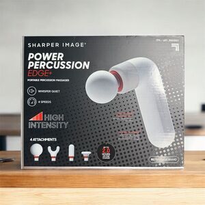 Sharper Image Power Percussion EDGE+ Massage Gun – Open Box